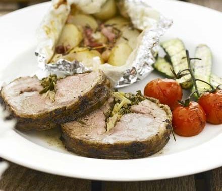 Taleggio potato parcels recipe