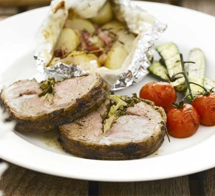Taleggio potato parcels recipe 