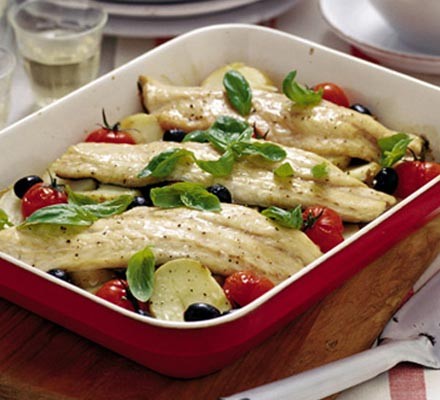 Italian-style bass recipe 