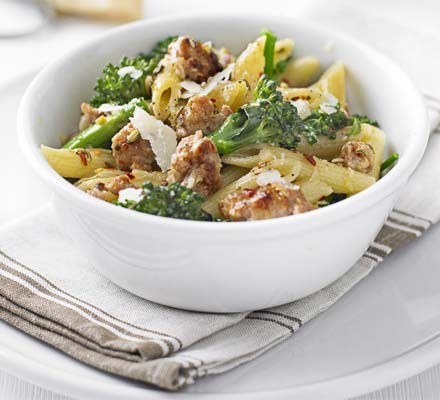 Sausage & broccoli pasta recipe 