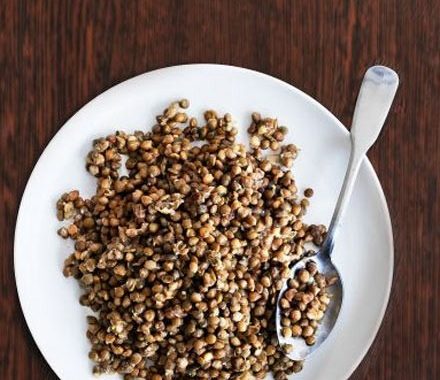 Rosemary & garlicky lentils recipe