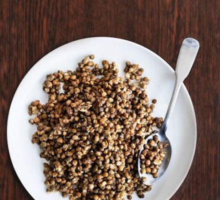 Rosemary & garlicky lentils recipe 