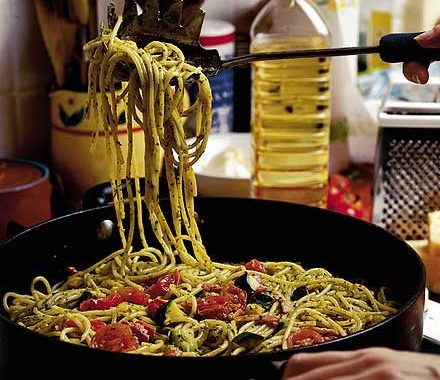 Home-from-work spaghetti recipe
