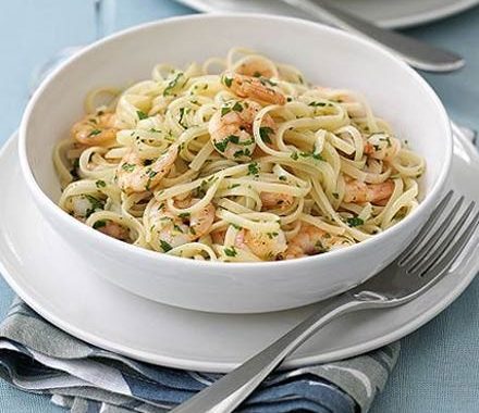 Prawn pasta recipe