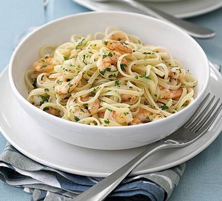 Prawn pasta recipe 