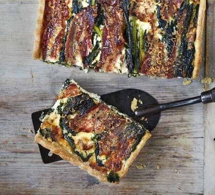 Cavolo nero & pancetta tart recipe 
