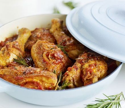Chicken & bacon cacciatore recipe