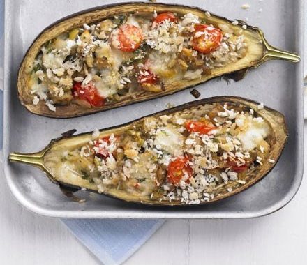 Italian-style stuffed aubergines recipe