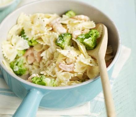 Lemony prawn pasta recipe