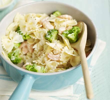 Lemony prawn pasta recipe 
