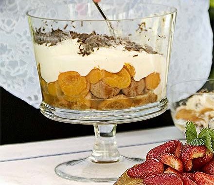 Amaretti biscuits mascarpone dessert recipe