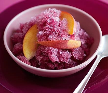 Minty beaujolais ice recipe