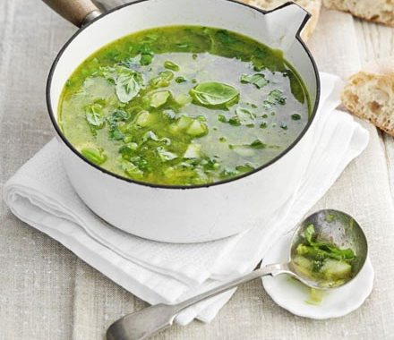 Summer vegetable minestrone recipe