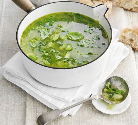 Summer vegetable minestrone recipe 