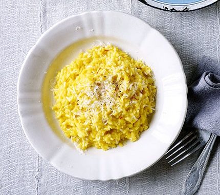 Saffron risotto recipe