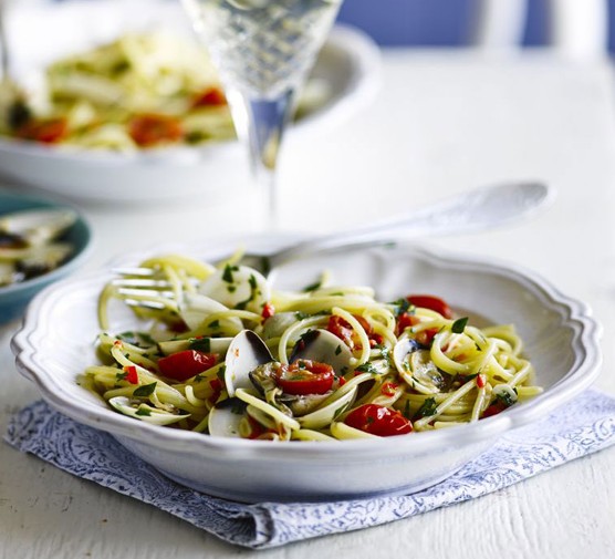 Seafood spaghetti recipe 