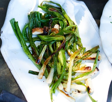 Charred spring onions recipe 