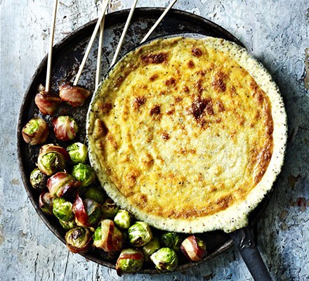 Cheesy sprout fondue recipe 