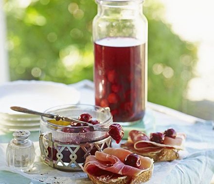 Pickled cherries recipe