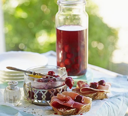 Pickled cherries recipe 