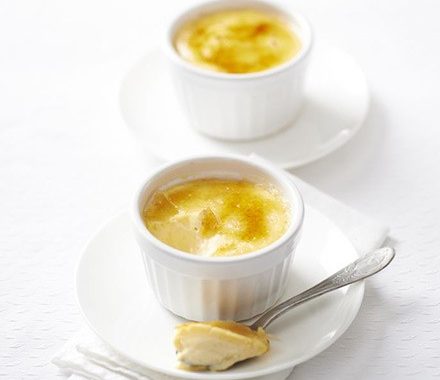 Lighter crème brûlée recipe