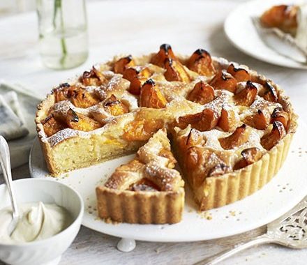 Apricot & ginger frangipane tart recipe