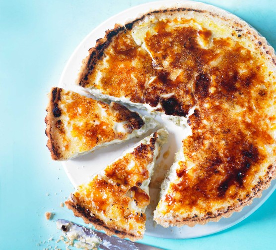 Gooseberry crème brûlée tart recipe 