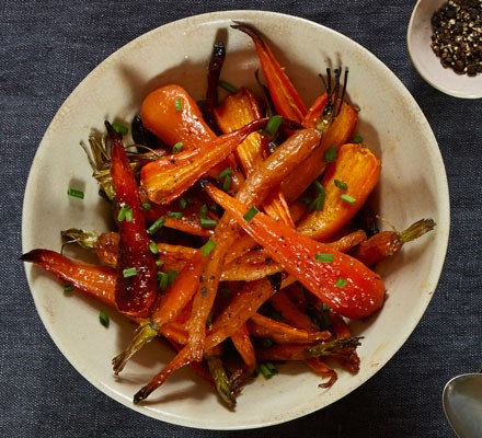 Honey-roasted carrots recipe 