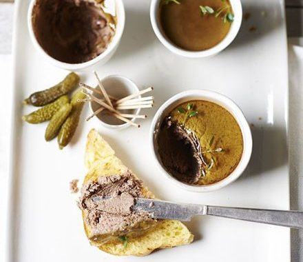 Liver parfait with Sauternes jelly recipe