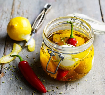 Marinated goat’s cheese recipe 