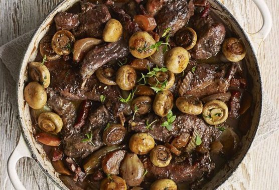 Rabbit au vin recipe