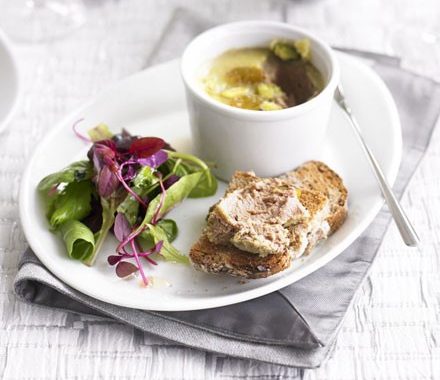 Chicken liver & raisin pâté recipe