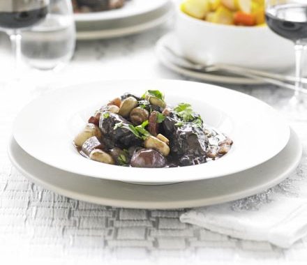 Braised beef in red wine recipe