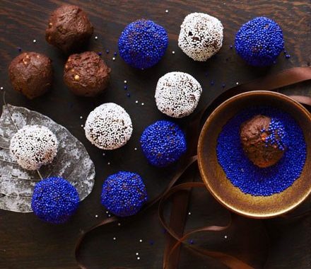 Choc hazelnut truffles recipe