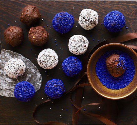 Choc hazelnut truffles recipe 