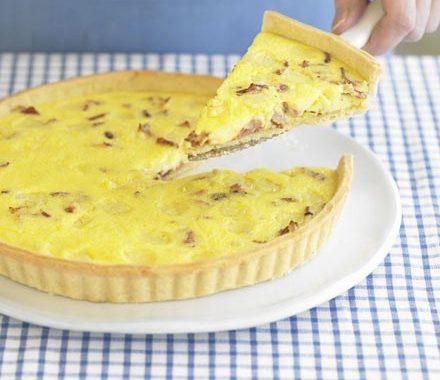 Quiche Lorraine in 4 easy steps recipe