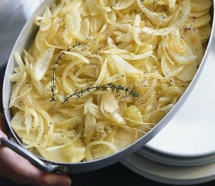 Boulangère potatoes recipe