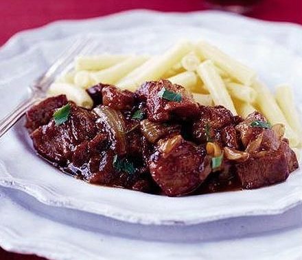 Braised pork with prunes recipe