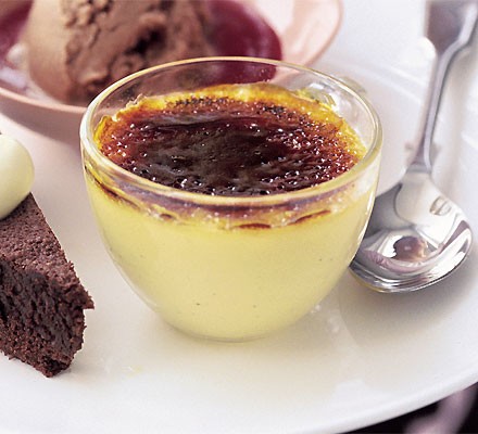 White chocolate crème brûlée recipe 