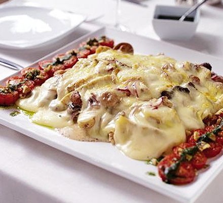 Potato & wild mushroom melt recipe 