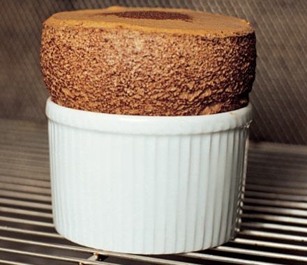 Hot chocolate soufflé  recipe