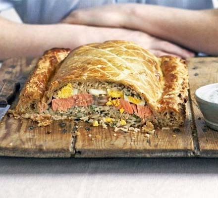 Salmon coulibiac recipe 