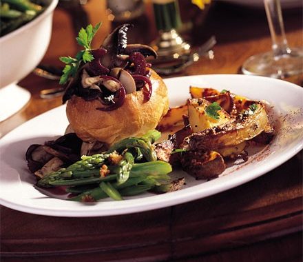 Wild mushroom & port brioche recipe