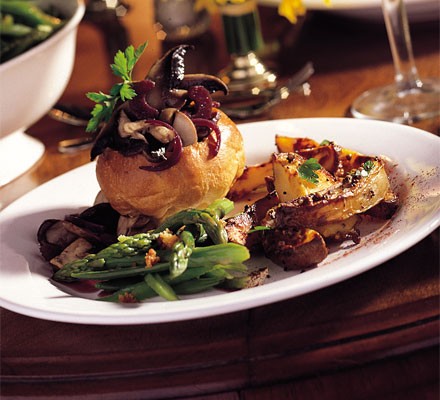 Wild mushroom & port brioche recipe 