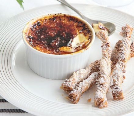 Vanilla crème brûlée recipe