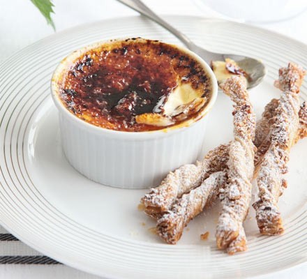 Vanilla crème brûlée recipe 