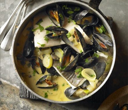 Normandy fish stew recipe