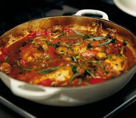 Braised chicken chasseur recipe
