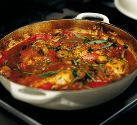 Braised chicken chasseur recipe 