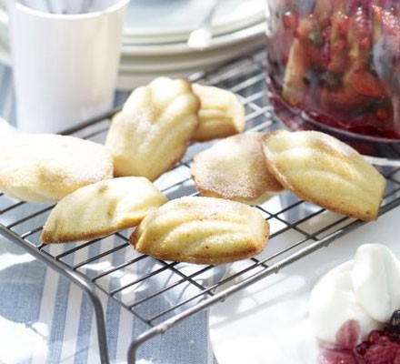 Honey & vanilla madeleines recipe 